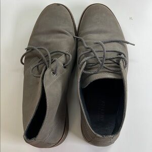 Perry Ellis Gray Chukka Boots with Matte Finish